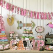 Glamping Sleepover Party Ideas