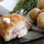 Cookin' It Up with the New Barber Foods' Chicken Cordon Bleu!