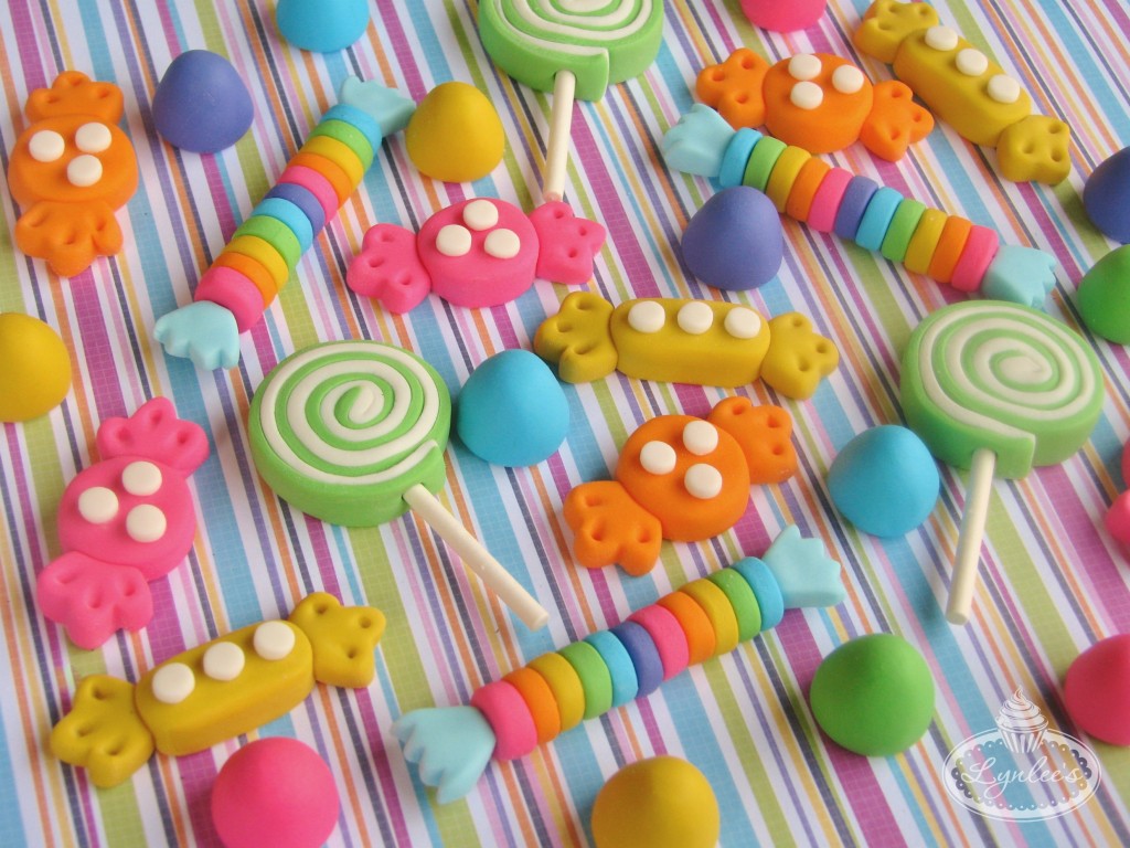 Fondant Candy Toppers