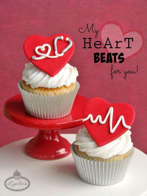 Heart Beat Valentine Fondant Tutorial ~ Lynlee's