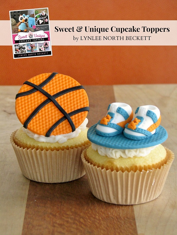 Nothin' But Net Basketball Fondant Topper Tutorial ~ Lynlee's