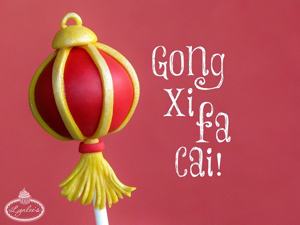 Happy Chinese New Year fondant topper tutorial ~ Lynlee's