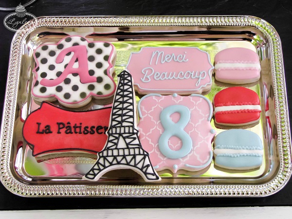 An American Girl in Paris cookies ~ Lynlee's