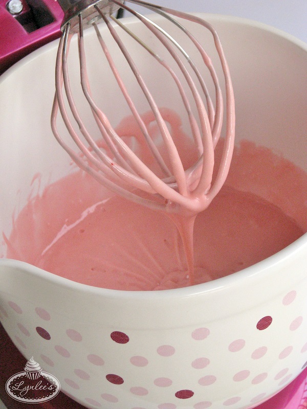 KitchenAid strawberry cake mixer