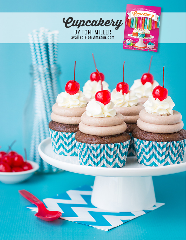 Chocolate Malt Cupcakes from Cupcakery Book