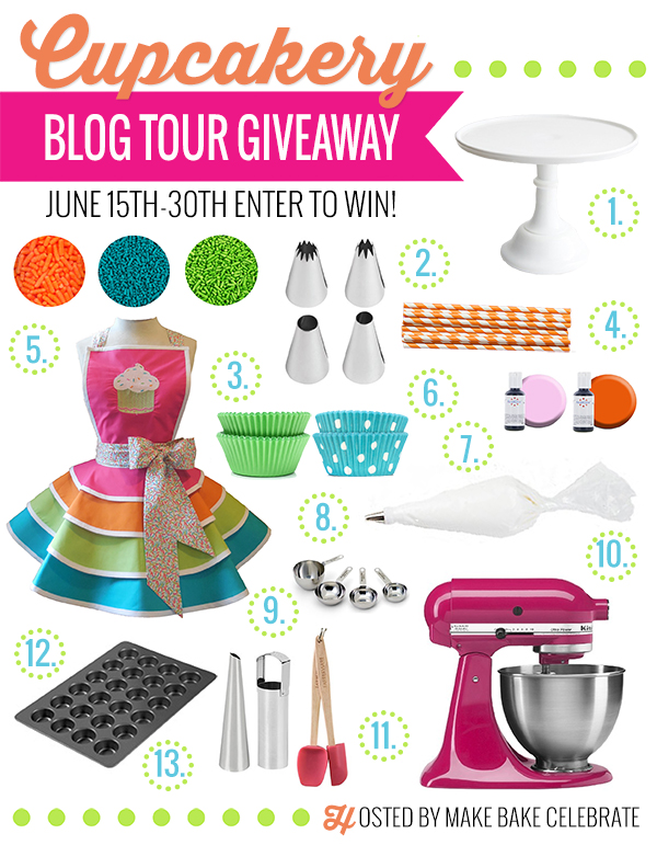 Cupcakery Blog Tour Giveaway