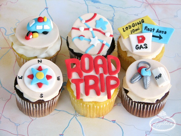 Road trip cupcakes