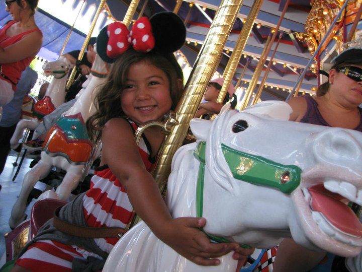 Disney Magic on the Carousel! ~ Lynlee's