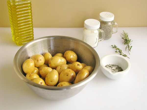 Roasted Mini Potatoes Step 2