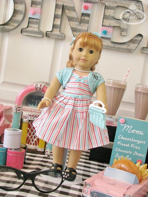 American Girl Serving Tongs Maryellen's Seaside Diner Joss cooking for 18''  doll