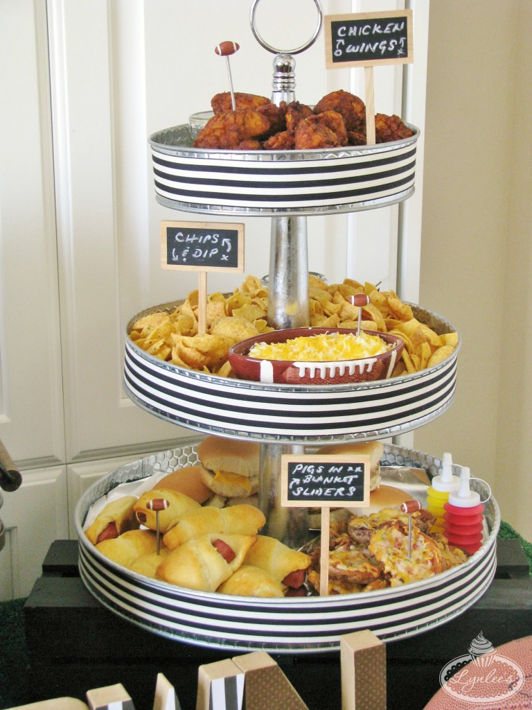 Tailgate Football Food Tower