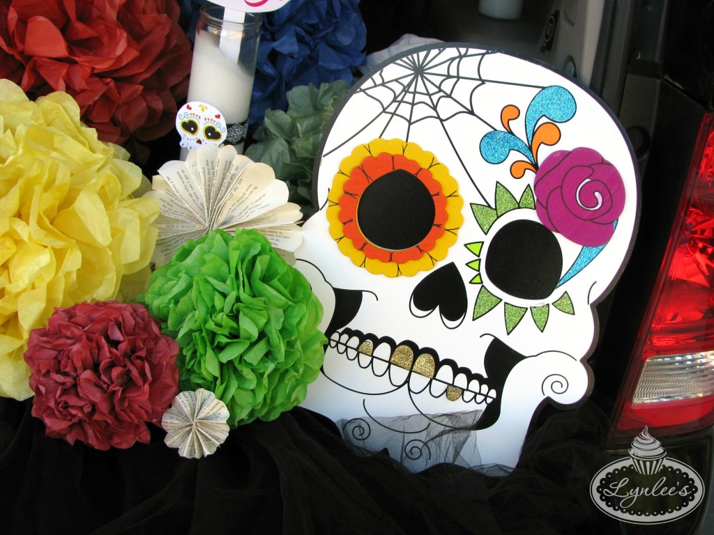 Day of the Dead Skull Wall Sign
