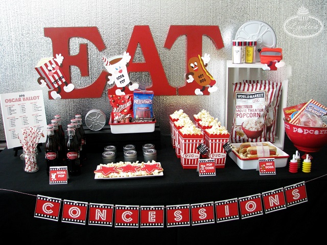 Retro Movie Concession Stand Ideas ~ Lynlee's